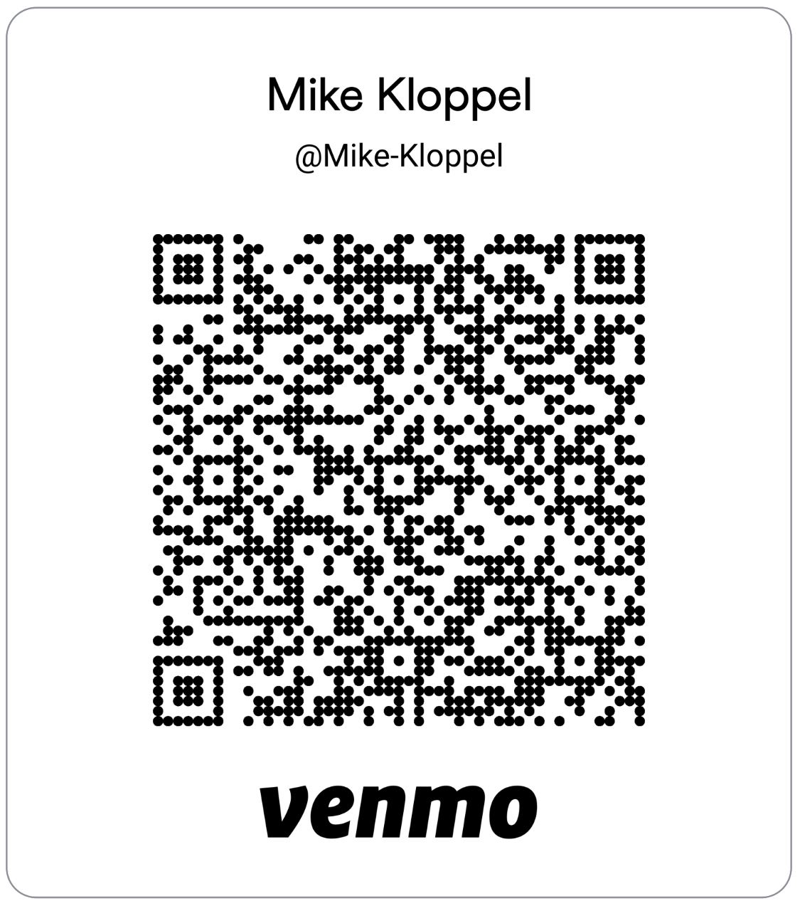 Venmo QR